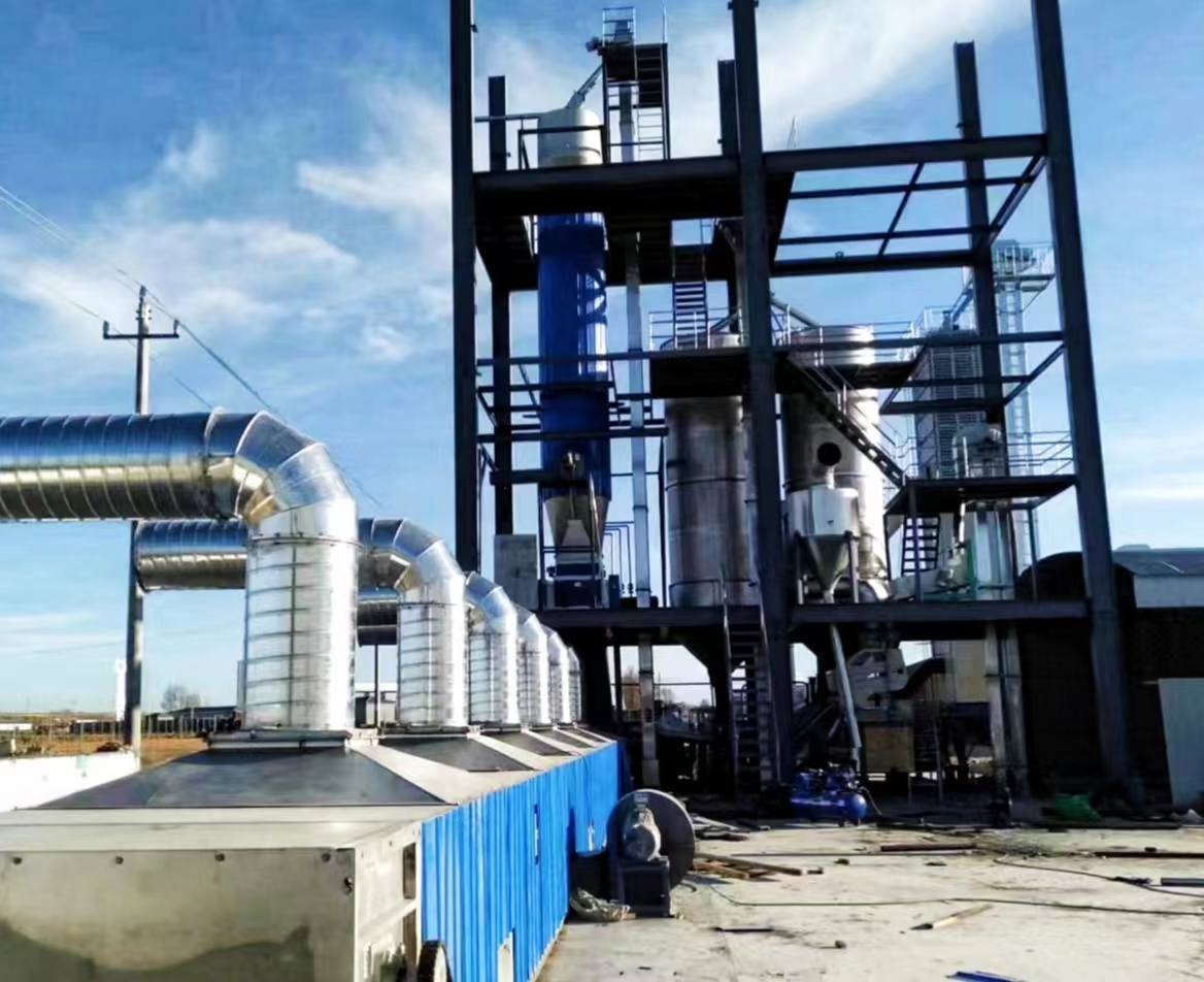 日產(chǎn)120噸蒸汽玉米壓片機(jī)組 廣富機(jī)械有限公司制造